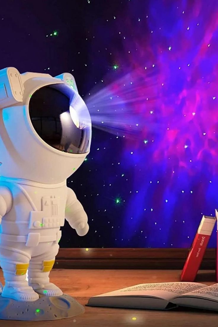 Galaxy Star Astronaut Projector Light Starry Sky Porjectors Lamp Decoration Bedroom Room Nebula LED Night Light Child Adult Gift